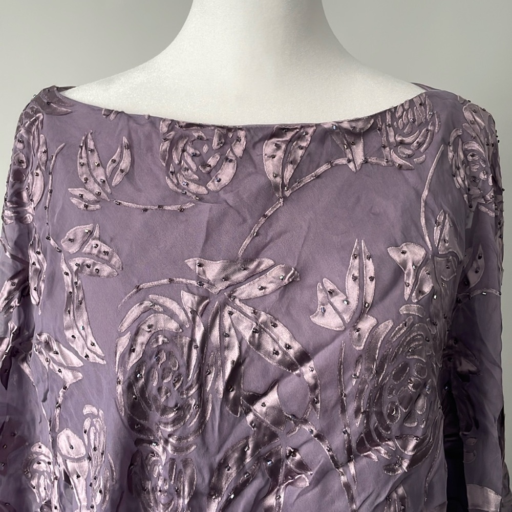 Appellate Boutique Evening Beaded Top - Picture 2 of 7
